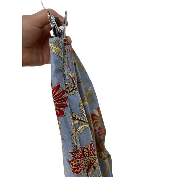 Talbots Floral Paisley Princess Waist 'Stretch' Ankle Pants Size 6 - Picture 4 of 8